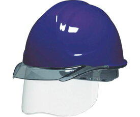 DICプラスチック SYA-CS型ヘルメット　紺/スモーク　KP付 SYA-CS-SFE-KP-K/S 1個