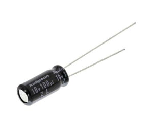 Ruby-con �d���R���f���T 100��F 10V dc 1�܁i25���j 10ZL100MEFC5X11 1��(25��)