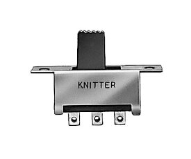 KNITTER-SWITCH スライドスイッチ 単極単投（SPST） 350 mA @ 30 V dc 1袋（5個入） MFS 131 D 1袋(5個入)