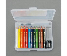 アズワン 水彩色鉛筆セット 12色 EA765MD-151 1組