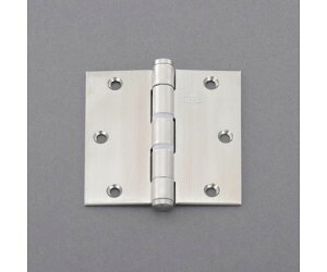 アズワン 公団型義星丁番(SUS304/ヘアライン) 102×102mm EA951HC-8 1個