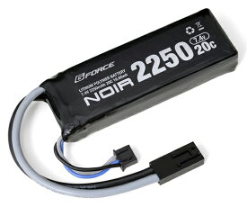 G-force Noir LiPo　バッテリー 7.4V 2250mAh ミニS互換サイズ GFG904 1個