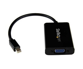 StarTech.com Mini DisplayPort - VGA変換アダプタ オーディオ対応 mini DP（オス）- VGA（メス） 1個 MDP2VGAA