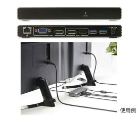 StarTech.com Thunderbolt 3 ドック/サンダーボルト3ドッキングステーション/デュアルモニタ対応（DisplayPort/HDMI/VGA）/85W USB PD/2x USB-A/ギガビット有線LAN/Windows＆Mac対応Thunderbolt3ドック 1個 TB3DK2DHV