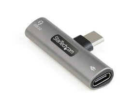 StarTech.com USB Type-C オーディオ 変換アダプタ/60W PD 同時充電対応/ヘッドホン＆ヘッドセット対応 USB-Cポート搭載/タイプC互換スマホ、タブレット、ノートパソコン対応 1個 CDP2CAPDM