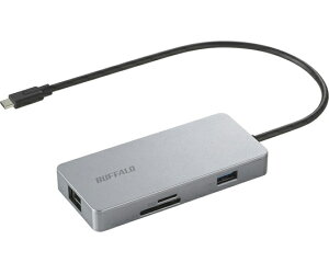 BUFFALO USB Type-Cڑ hbLOXe[V PDΉ CRt Vo[ 1 LUD-U3-CGCSV