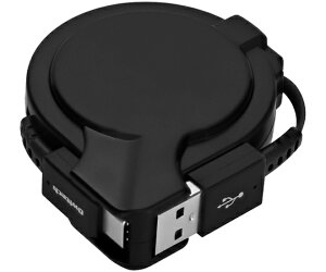 �I�E���e�b�N ������莮USB Type-C�P�[�u�� KATAMAKI 75cm �u���b�N 1�� OWL-CBKRPAC75-BK