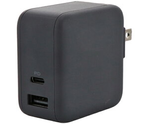 IEebN Power Delivery 65WΉ USB Type-C×1|[gAUSB Type-A×1|[g vő63W AC[d ubN 1 MOT-ACPD65WU1-BK