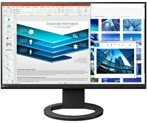 EIZO tfBXvC 23.8^ 1920×1080 HDMIEDisplayPortEUSB Type-C ubN Xs[J[ 1 EV2480-ZBK