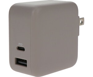 IEebN Power Delivery 65WΉ USB Type-C×1AUSB Type-A×1 AC[d eO[W 1 MOT-ACPD65WU1-GY