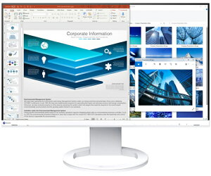 EIZO tfBXvC 23.8^ 1920×1080 HDMIEDisplayPortEUSB Type-C zCg Xs[J[ 1 EV2480-ZWT