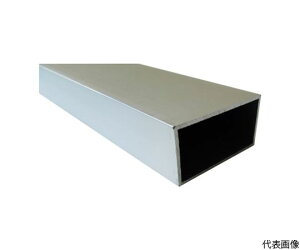 アルインコ アルミ角パイプ 100X50X1.8 生地 4m 1本 FB153N【大型商品の為代引不可】