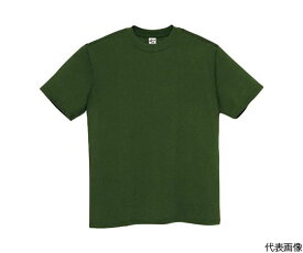 アイトス Tシャツ（男女兼用）　ダークグリーン　XL 1着 MT180-039-XL