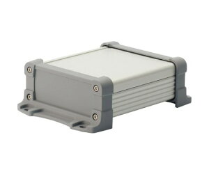 タカチ電機工業 フランジ足付 防水アルミケース シルバー/グレー 1台 EXWF9-6-10SG【大型商品の為代引不可】