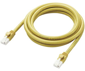 GR LANP[u CAT6AΉ EU RoHSwߏ ܐ܂h~ ȈՃpbP[Wdl 2.0m CG[ 1{ LD-GPAT/YL2/RS