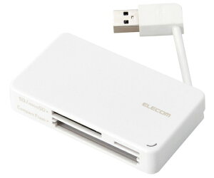 GR [_C^ P[u[^Cv USB3.0Ή P[u6cm SD+microSD+CFΉ zCg 1 MR3-K303WH