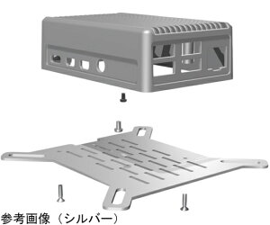 ^J`d@H Raspberry Pi 4Bpq[gVNP[X M`ˋNȂ 63×31.5×98mm Vo[ 1 RPH-4B-FN-S