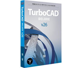 キヤノンITソリューションズ TurboCAD v26 DELUXE アカデミック 日本語版 1個 CITS-TC26-004