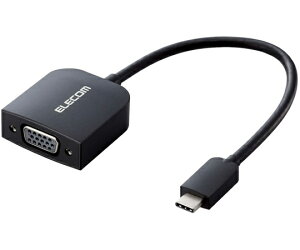 �G���R�� Type-C�f���ϊ��A�_�v�^ TypeC-VGA �u���b�N 1�� AD-CVGABK3