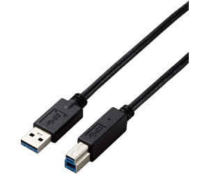 GR USB3.0P[u A-B^Cv dlŒ 1.5m ubN 1{ USB3-AB15BK/ID