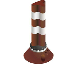 �O���[���N���X �|�X�g�t���b�N�X�@�X�^���_�[�hLED�^�C�v�@PF-L400�@�u���E�� 1�{ 6300003995