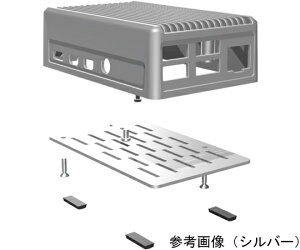 ^J`d@H Raspberry Pi 4Bpq[gVNP[X M`ˋNȂ 63×30×98mm Vo[ 1 RPH-4B-N-S