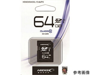���C������ �n�C�f�B�X�N�@SD64GB 1�� HDSDX64GCL10UIJP3