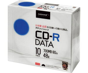 ���C������ CD-R�@10���X�����P�[�X���� 1�p�b�N(10����) TYCR80YP10SC