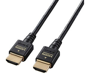�G���R�� HDMI�P�[�u���@HDMI2.1�@�E���g���n�C�X�s�[�h�@�X�����@1.5m�@�u���b�N 1�{ DH-HD21ES15BK