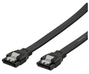 �I�E���e�b�N �V���A��ATA3.0�P�[�u�� �X�g���[�g - �X�g���[�g 30cm �u���b�N 1�� OWL-SATA3SS30-BK