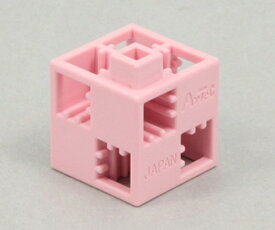 アーテック アーテックブロック基本四角 100pcsセット 薄ピンク 1パック(100個入) 77842