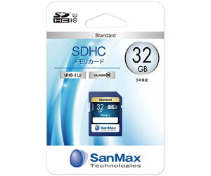 SanMax Technologies SDHC[J[hiStandardO[hj 32GB 1 SSS32U
