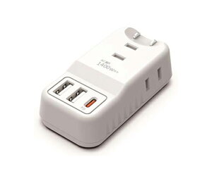 �G�A�[�W�F�C PD20W�Ή� USB+AC�n���f�B�[�d���^�b�v �z���C�g 1�� AOT-N1 WH