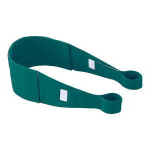 オオサキメディカル 胸部レントゲン転倒防止ベルト グリーン 2本1組 1袋(2本入)