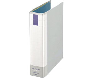 ライオン事務器 パイプ式ファイル両開き〈環境〉 1冊 No.753RK(LH)