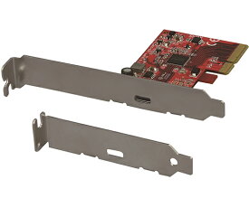 ラトックシステム USB3.2　Gen2x2　PCI　Expressボード（Type-C×1） 1個 RS-PEU32-C1