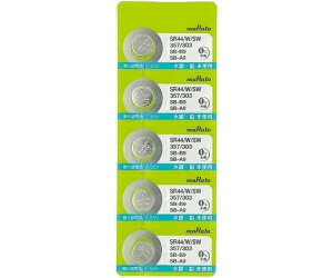 ���c���쏊 ������_����d�r 11.6×5.4mm 1�V�[�g�i5���j 1��(5��) SR44(W/SW)