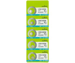 ���c���쏊 ������_����d�r 6.8×1.65mm 1�V�[�g�i5���j 1��(5��) SR616SW