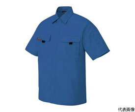 アイトス 半袖シャツ（男女兼用）　ロイヤルブルー　5L 1着 5576-006-5L