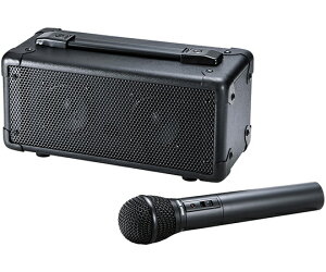 サンワサプライ ワイヤレスマイク付き拡声器スピーカー 1個 MM-SPAMP4