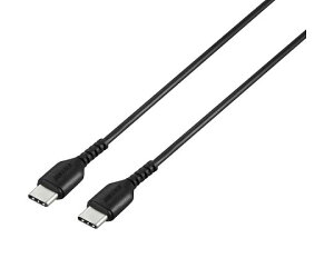 BUFFALO USB2.0�P�[�u���iType-C�@to�@Type-C�j�@1.5m�@�u���b�N 1�� BSMPCCC115BK