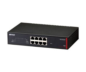 BUFFALO C[2@Giga@PoE@X}[gXCb`@8|[g 1 BS-GS2008P