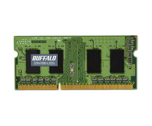 BUFFALO PC3L-12800iDDR3L-1600jΉ@204Pinp@DDR3@SDRAM@S.O.DIMM@2GB 1 D3N1600-LX2G