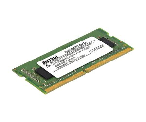 BUFFALO PC4-2400iDDR4-2400jΉ@260Pin@DDR4@SDRAM@S.O.DIMM@4GB 1 D4N2400-S4G