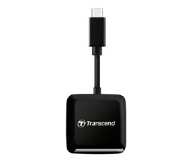 トランセンド トランセンド　カードリーダー　SD/microSD USB　3.2　Gen　1 Black TypeC 1個 TS-RDC3