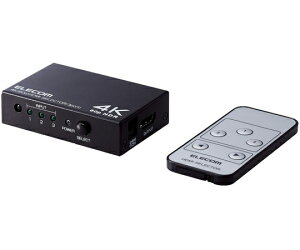 GR HDMIؑ֊ 4K60PΉ 3|[g 31o pRt ubN 1 DH-SW4KP31BK