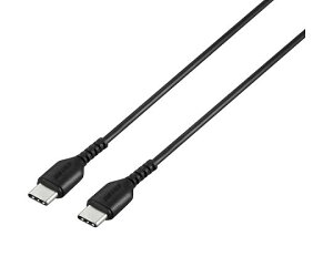 BUFFALO USB2.0�P�[�u���iType-C�@to�@Type-C�j�@2.0m�@�u���b�N 1�� BSMPCCC120BK