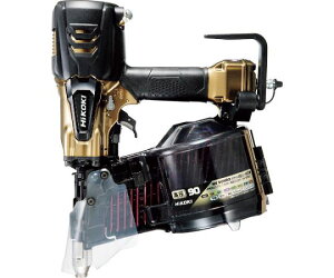 工機ホールディングス 高圧ロール釘打機90mmハイゴールド パワー切替なし 1台 NV90HR2-N