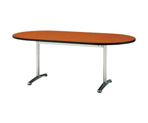 ����H�� �~�[�e�B���O�e�[�u���@�ȉ~�^�@1800X750�@�`�[�N 1�� ATT-1875RS T�y��^���i�̈ב���s�z