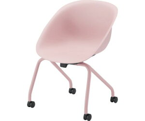 イトーキ/ITOKI ワンチェアネスタブルヌードシェルタイプ ベビーピンク 1脚 KLD-915-P4【大型商品の為代引不可】